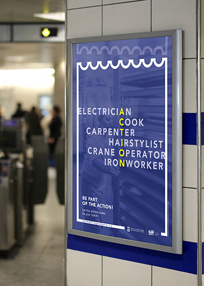 OCOT x TIFF Campaign Transit Ad
